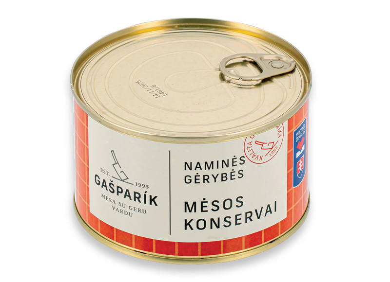 Mėsos konservai GAŠPARIK
			, 
				 420 g, 6,64 Eur/kg