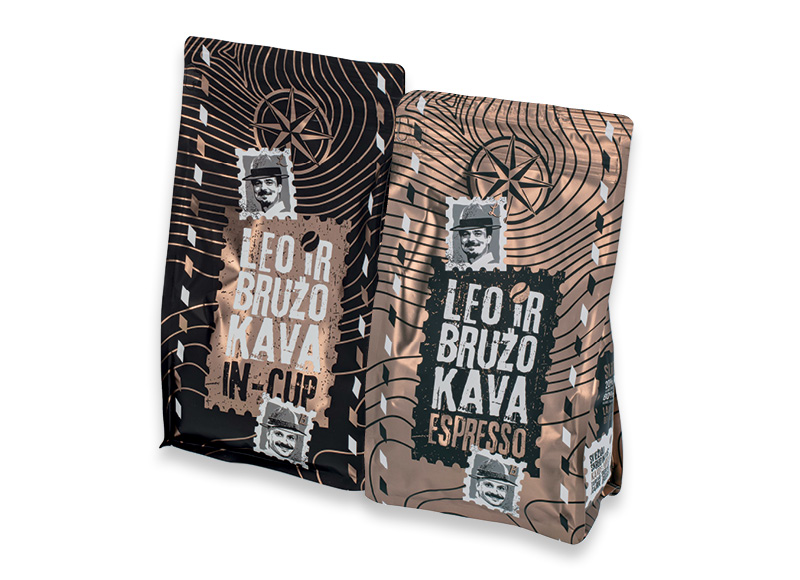 LEO IR BRUŽO malta kava ir kavos pupelės VERO COFFEE
			, 
				 500 g, 2 rūšių, 16,58 Eur/kg. A lygio parduotuvėse