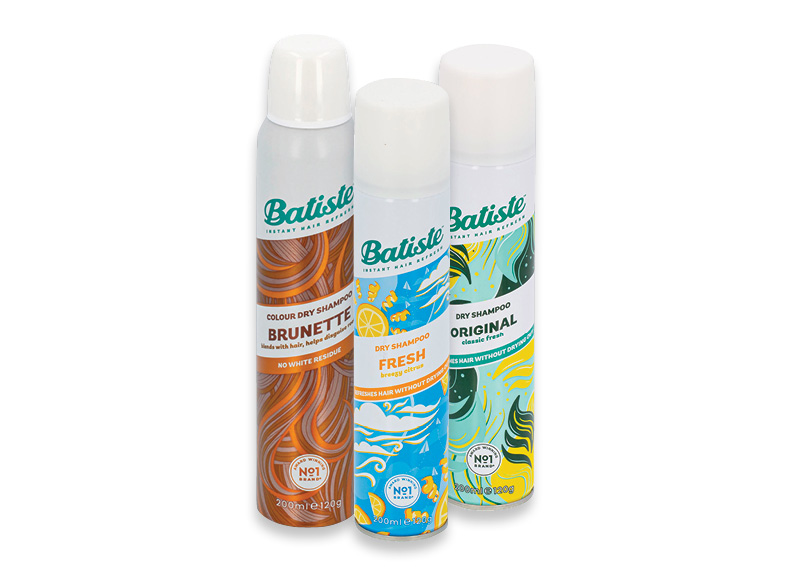 Sausiesiems plaukų šampūnams BATISTE
,
200 ml, 3 rūšių Sausiesiems plaukų šampūnams BATISTE
,
200 ml, 3 rūšių