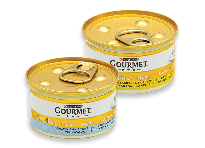 Kačių ėdalas GOURMET GOLD
,
85 g, 9 rūšių, 8,12 Eur/kg. Ir IKI EXPRESS Kačių ėdalas GOURMET GOLD
,
85 g, 9 rūšių, 8,12 Eur/kg. Ir IKI EXPRESS