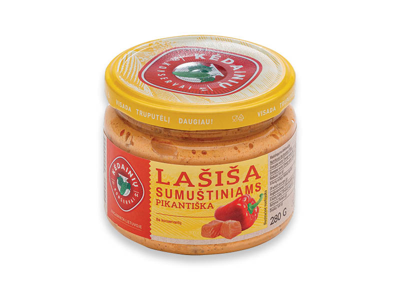 KĖDAINIŲ lašiša sumuštiniams
			, 
				 280 g, 2 rūšių, 6,04 Eur/kg