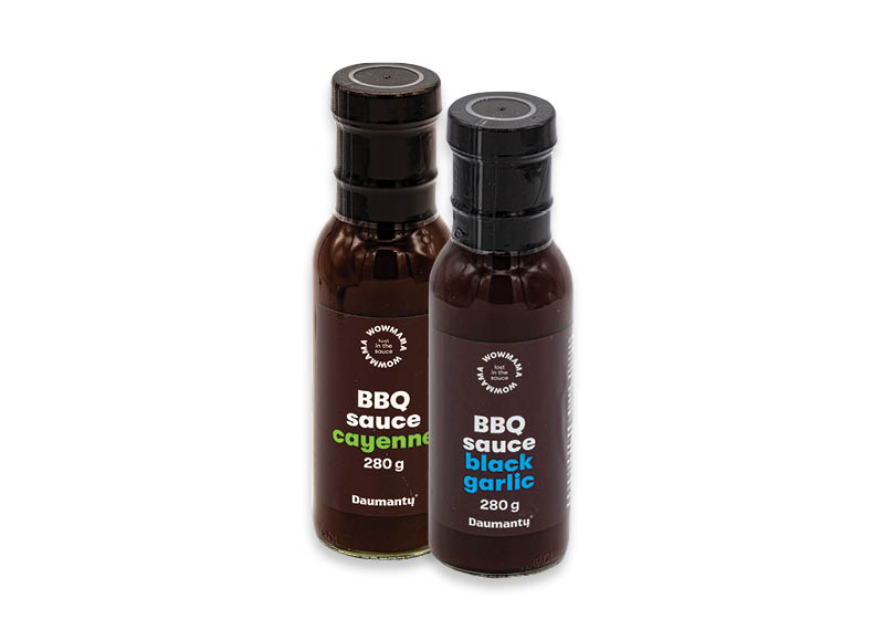 Padažas WOWMAMA BBQ
			, 
				 280 g, 3 rūšių, 6,14 Eur/kg