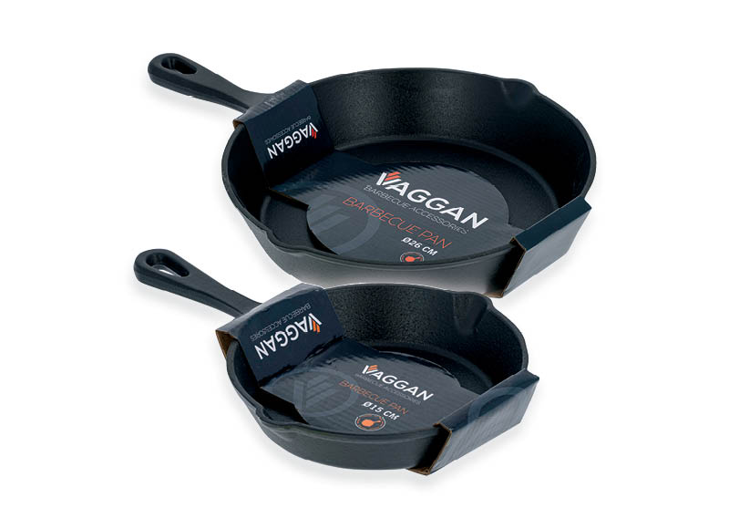 Ketaus keptuvėlėms VAGGAN
			, 
				 3 rūšių diametras 16 cm, 20 cm, 26 cm