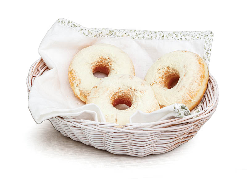 VEGANIŠKA spurga DONUT TROPICAL su įdaru
			, 
				 55 g, 10,73 Eur/kg