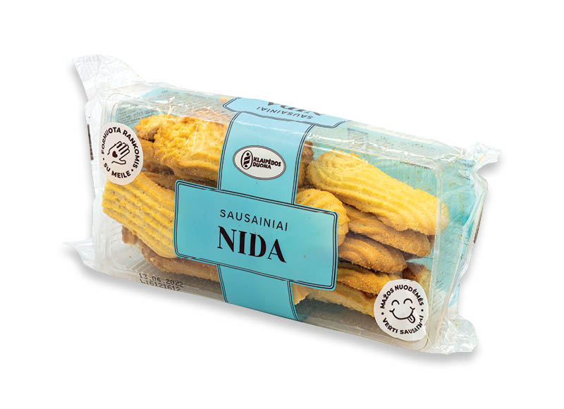 Sausainiai NIDA
,
215 g, 10,19 Eur/kg Sausainiai NIDA
,
215 g, 10,19 Eur/kg