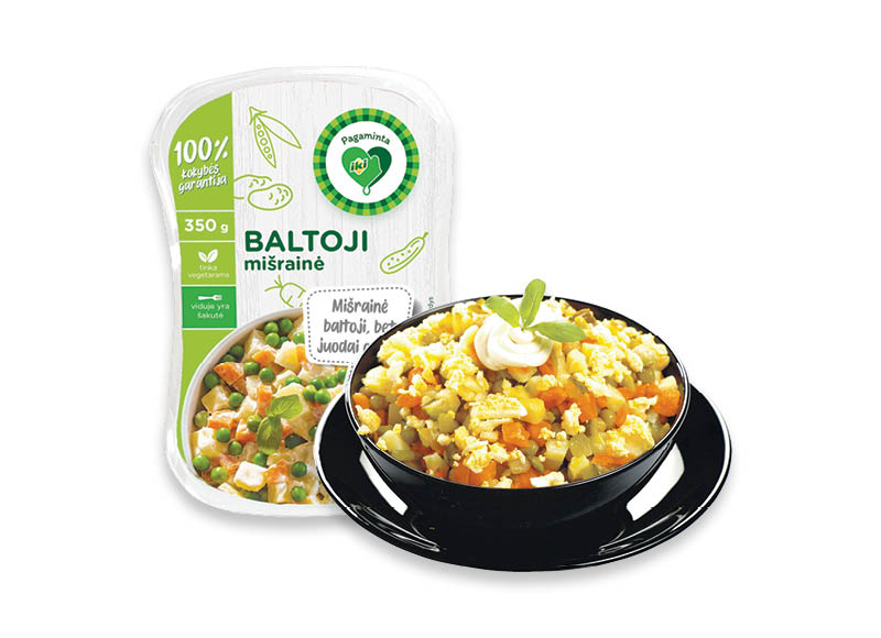 PAGAMINTA IKI BALTOJI mišrainė
			, 
				 350 g, 5,11 Eur/kg. Ir IKI EXPRESS