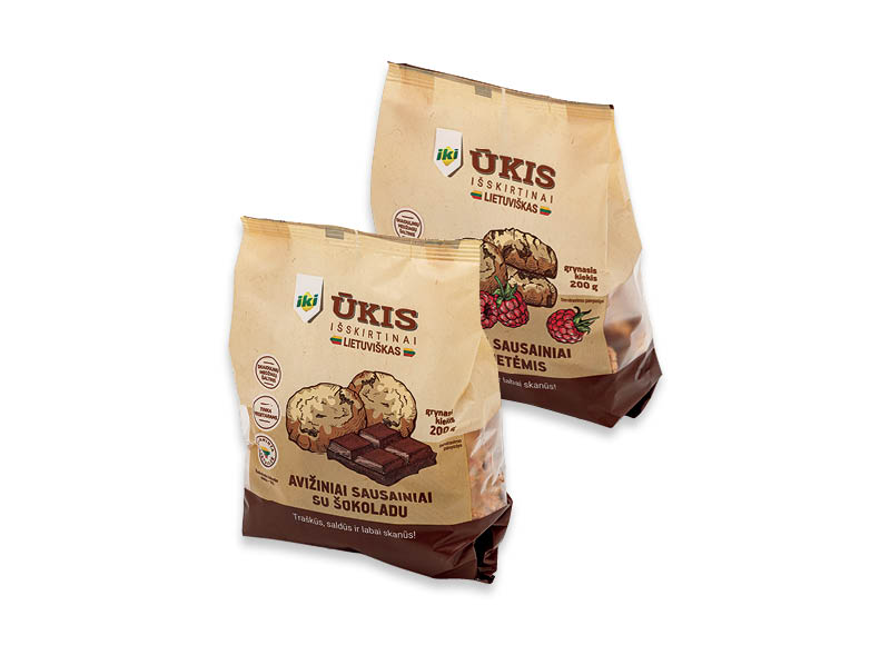 IKI ŪKIS avižiniai sausainiai
,
200 g, 2 rūšių, 6,95 Eur/kg IKI ŪKIS avižiniai sausainiai
,
200 g, 2 rūšių, 6,95 Eur/kg