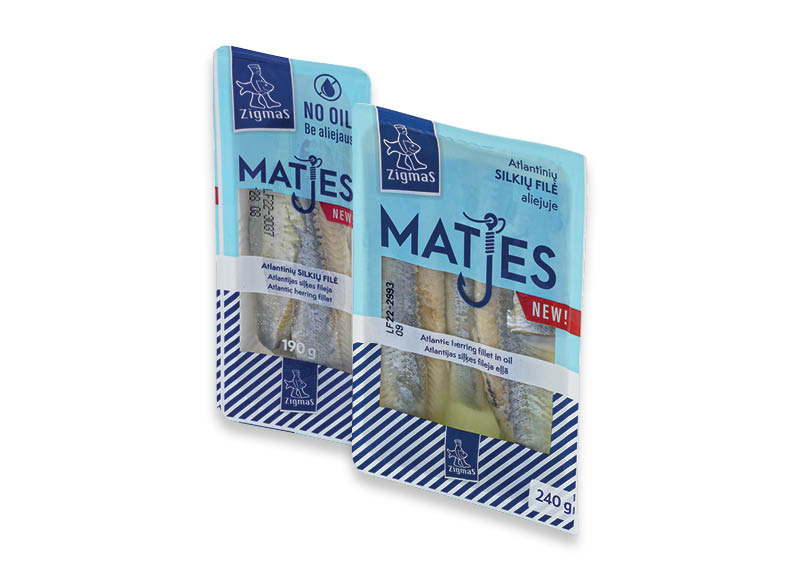 Silkių filė ZIGMAS MATES
			, 
				 190 g, 240 g, 2 rūšių. Ir IKI EXPRESS