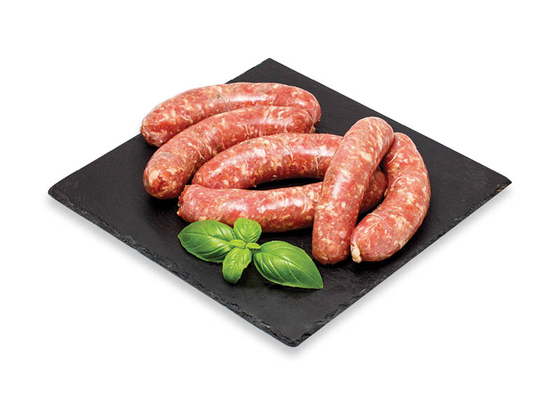 Šviežios kiaulienos dešrelės su kmynais
			, 
				 (sveriamoje vitrinoje) 1 kg