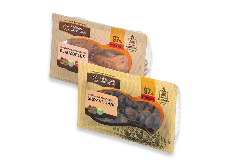 Karštai rūkytiems KAIŠIADORIŲ PAUKŠTYNO gaminiams
,
180 g, 250 g, 400 g, 3 rūšių Karštai rūkytiems KAIŠIADORIŲ PAUKŠTYNO gaminiams
,
180 g, 250 g, 400 g, 3 rūšių