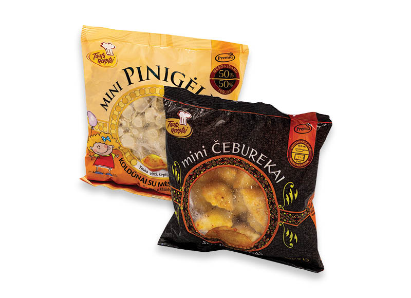 Šaldytai produkcijai TAUTŲ RECEPTAI
			, 
				 400 g, 500 g, 4 rūšių. Ir IKI EXPRESS