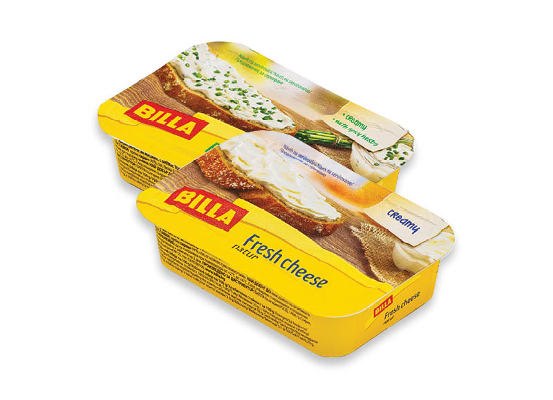 BILLA šviežias sūris
			, 
				 200 g, 60 % rieb., 2 rūšių, 8,45 Eur/kg