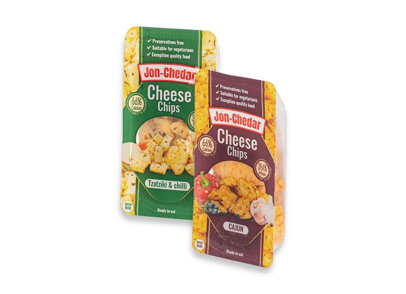 JON-CHEDAR čederio sūrio gabaliukai
			, 
				 80 g, 50 % rieb., 2 rūšių, 16,13 Eur/kg