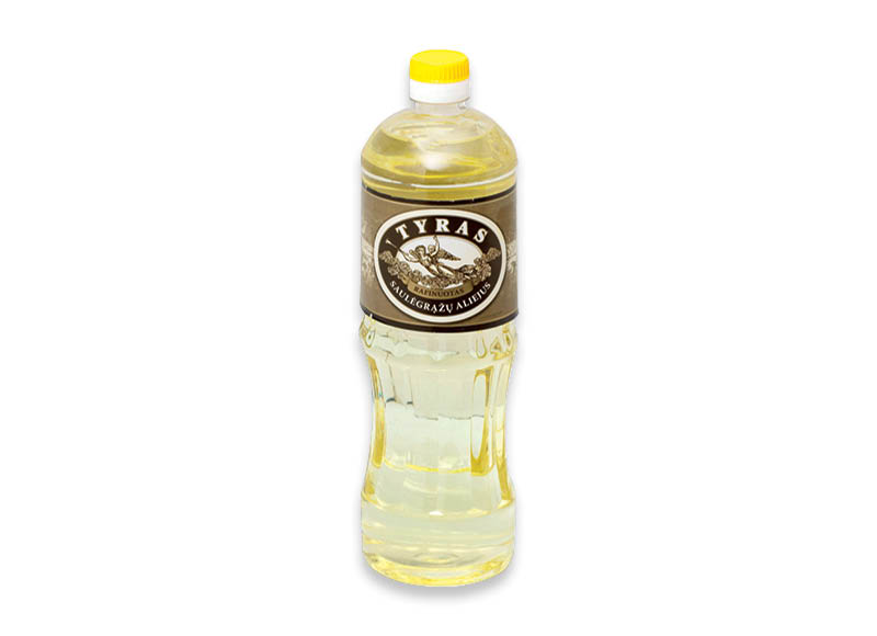 TYRAS saulėgrąžų aliejus
			, 
				 0,9 l, 2,54 Eur/l