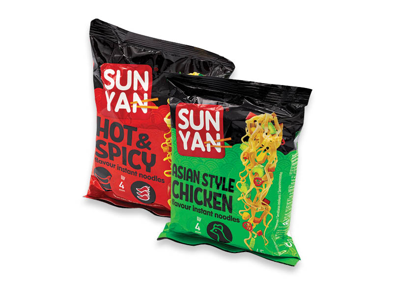 Greitai paruošiami makaronai SUN YAN
			, 
				 60 g, 65 g, 10 rūšių