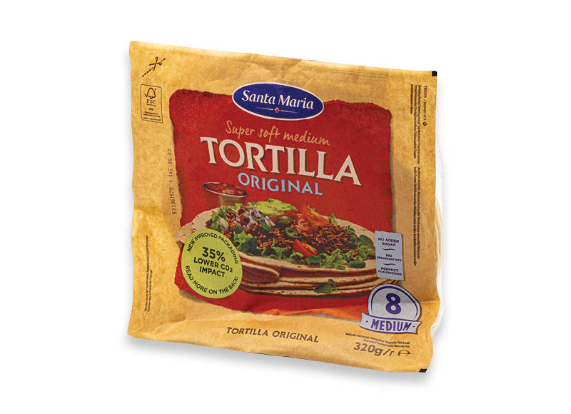 Tortilijos SANTA MARIA TEX MEX
			, 
				 320 g, 7,16 Eur/kg