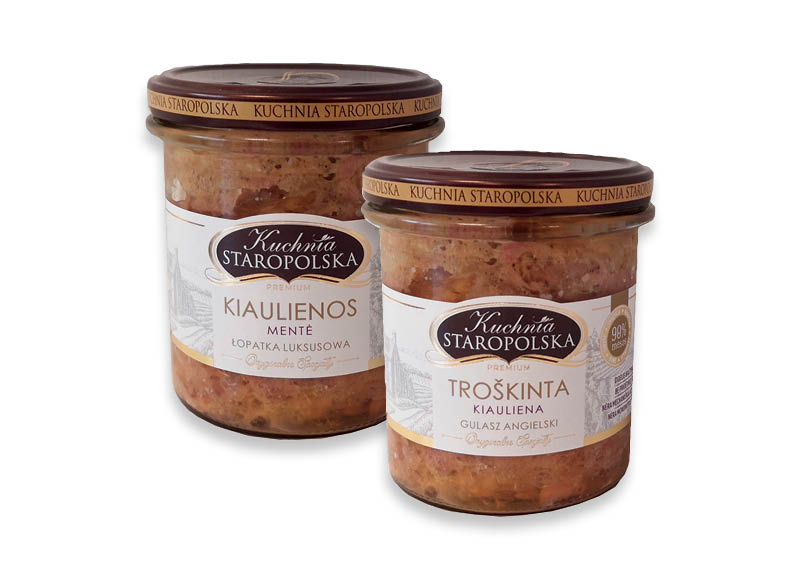 Mėsos konservai KUCHNIA STAROPOLSKA
			, 
				 300 g, 2 rūšių, 6,63 Eur/kg