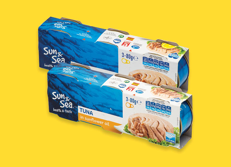 Tunai SUN & SEA
,
3×80 g, 2 rūšių, 10,38 Eur/kg Tunai SUN & SEA
,
3×80 g, 2 rūšių, 10,38 Eur/kg