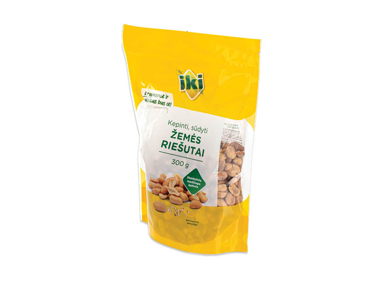IKI kepinti sūdyti žemės riešutai
,
300 g, 4,30 Eur/kg IKI kepinti sūdyti žemės riešutai
,
300 g, 4,30 Eur/kg