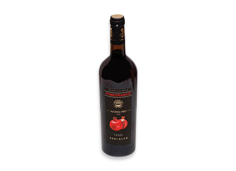 Nealkoholinis vynas VEDI ALCO POMEGRANATE
			, 
				 0,75 l, 6,65 Eur/l