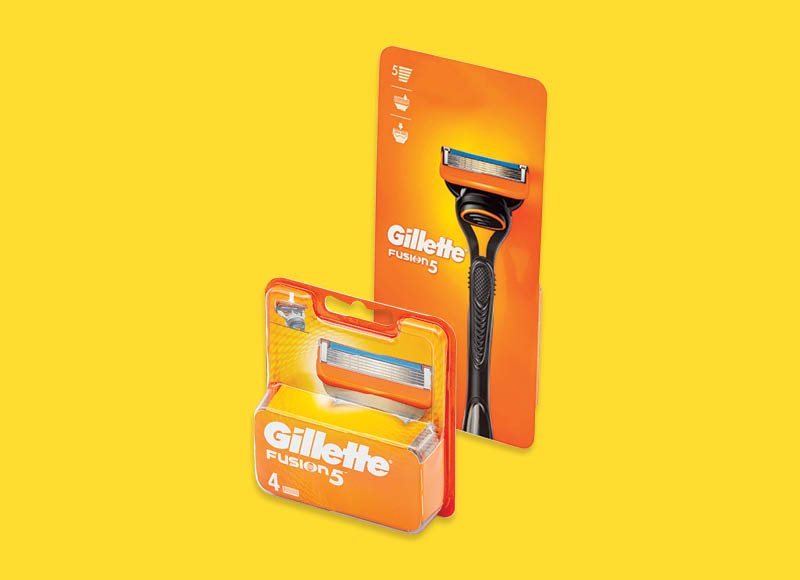 Sisteminiams skustuvams ir skustuvų galvutėms GILLETTE
			, 
				 Įvairių rūšių