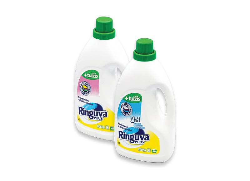 Skalbiklis RINGUVA PLIUS
			, 
				 2 l, 2 rūšių, 2,25 Eur/l