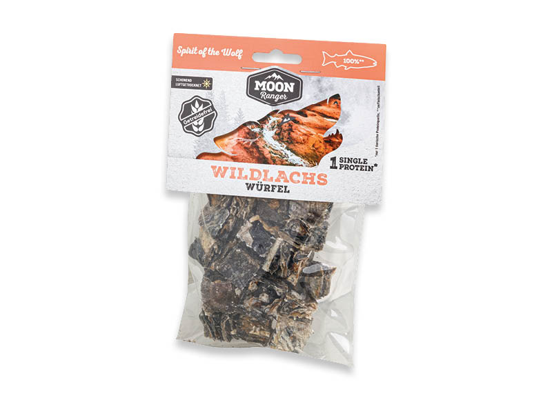 MOONRANGER užkandžiai šunims LAUKINĖS LAŠIŠOS KĄSNELIAI
			, 
				 70 g, 28,43 Eur/kg