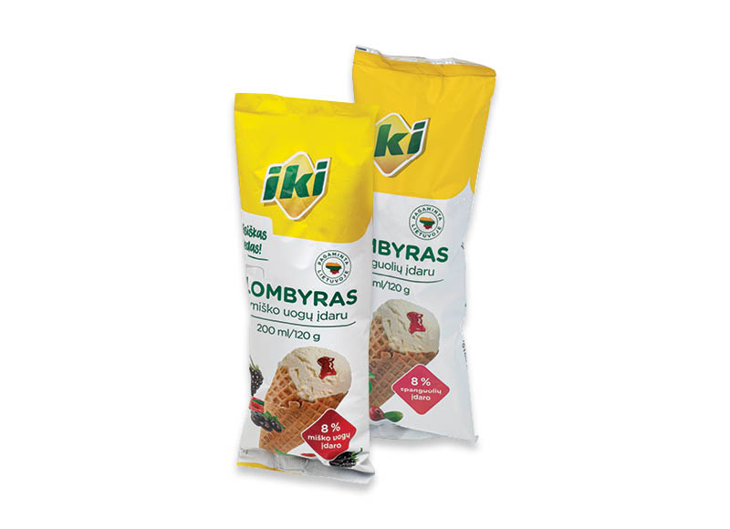 IKI valgomieji ledai vafliniame ragelyje
,
200 ml, 3 rūšių, 2,25 Eur/l. Ir IKI EXPRESS IKI valgomieji ledai vafliniame ragelyje
,
200 ml, 3 rūšių, 2,25 Eur/l. Ir IKI EXPRESS