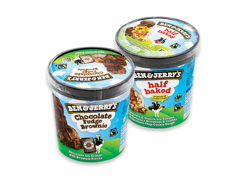 Valgomųjų ledų dėžutė BEN & JERRY’S
			, 
				 465 ml, 6 rūšių, 8,58 Eur/l. Ir IKI EXPRESS