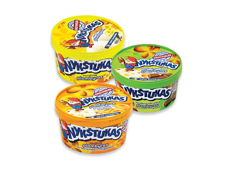 Valgomųjų ledų dėžutė NYKŠTUKAS
			, 
				 800 ml, 3 rūšių, 6,24 Eur/l. Ir IKI EXPRESS