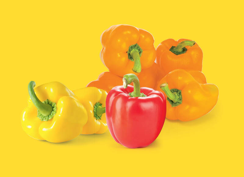 Sveriamos paprikos
			, 
				 1 kg, 3 rūšių. Ir IKI EXPRESS