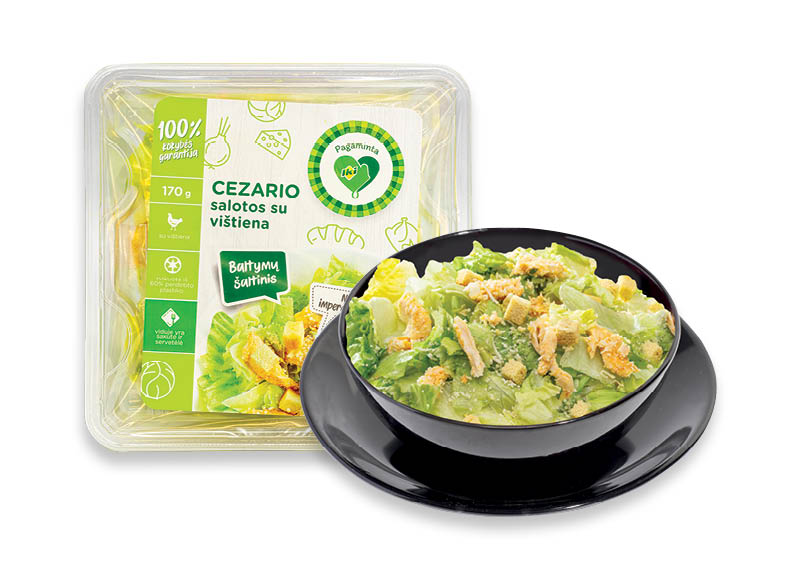 PAGAMINTA IKI CEZARIO salotos
			, 
				 170 g, 15,82 Eur/kg. Ir IKI EXPRESS