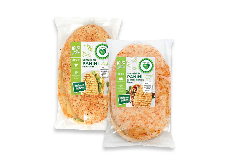 PAGAMINTA IKI sumuštinis PANIN
			, 
				 220 g, 250 g, 3 rūšių. Ir IKI EXPRESS