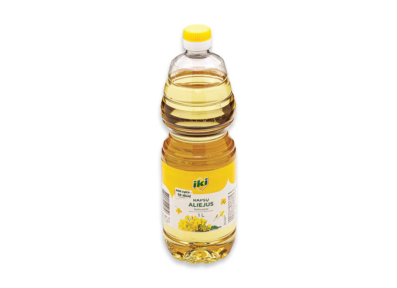 IKI rapsų aliejus
,
1 l IKI rapsų aliejus
,
1 l