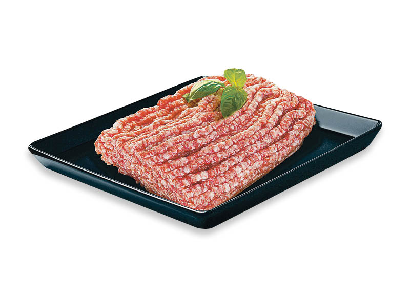 Smulkintas kiaulienos kumpis
			, 
				 riebumas ne didesnis kaip 10%) (sveriamoje vitrinoje) 1 kg