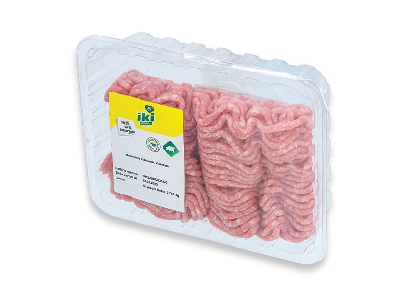 IKI smulkinta kiauliena
,
(riebumas ne didesnis kaip 20%) 700 g, 4,27 Eur/kg IKI smulkinta kiauliena
,
(riebumas ne didesnis kaip 20%) 700 g, 4,27 Eur/kg