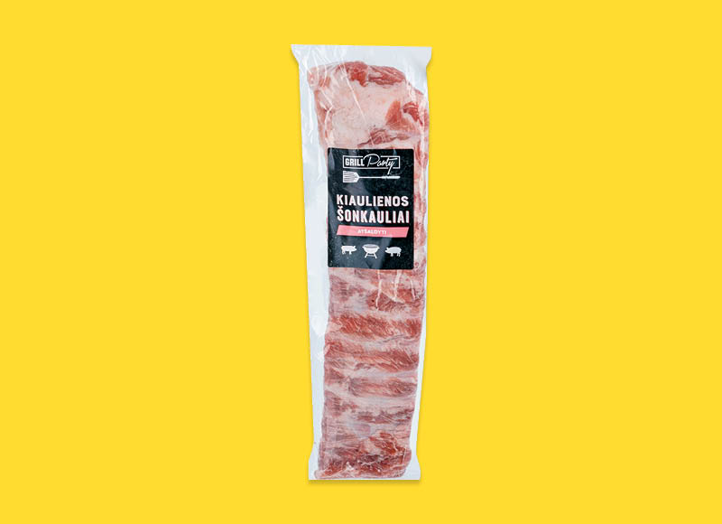GRILL PARTY kiaulienos šonkauliai, atšaldyti
			, 
				 1 kg