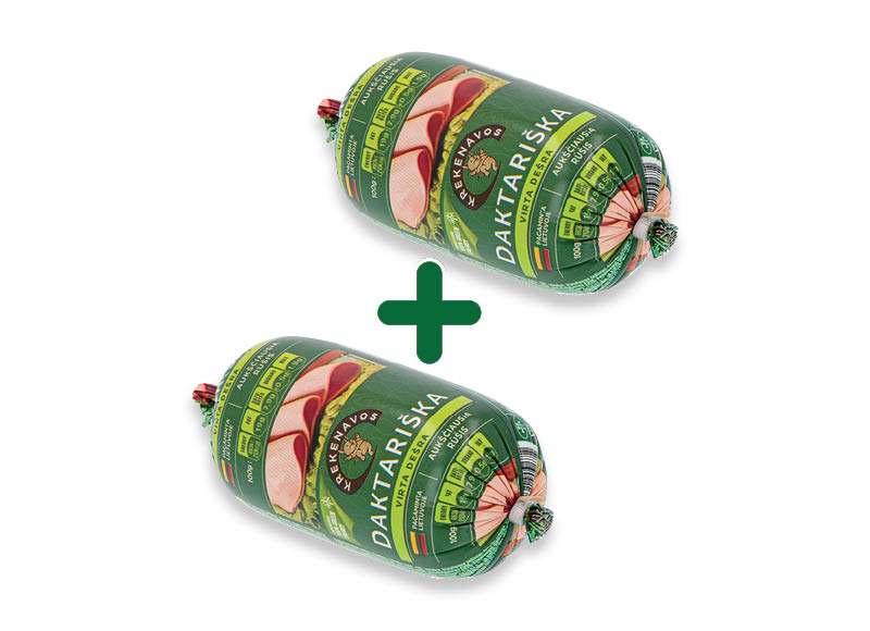 Virta DAKTARIŠKA dešra
,
320 g, a. r., 2,99 Eur/vnt. Virta DAKTARIŠKA dešra
,
320 g, a. r., 2,99 Eur/vnt.