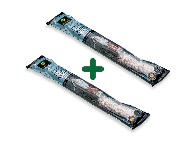 IKI GOURMET vytinta dešra FUET EXTRA
,
170 g, 2,99 Eur/vnt. IKI GOURMET vytinta dešra FUET EXTRA
,
170 g, 2,99 Eur/vnt.