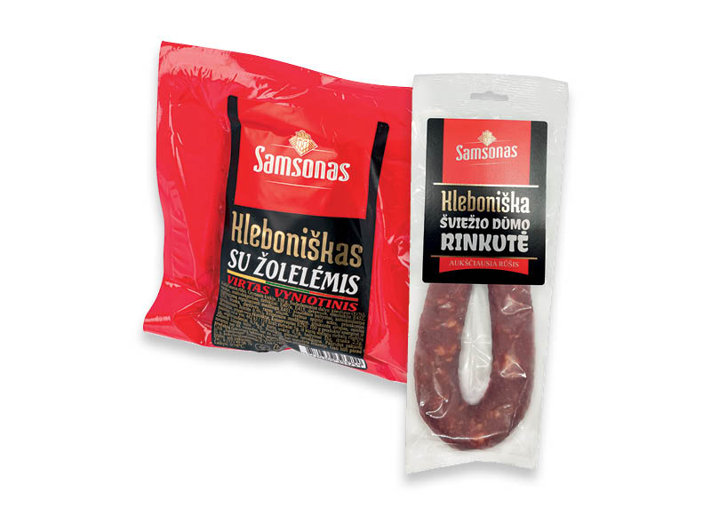 KLEBONIŠKIEMS mėsos gaminiams
			, 
				 Įvairių rūšių
