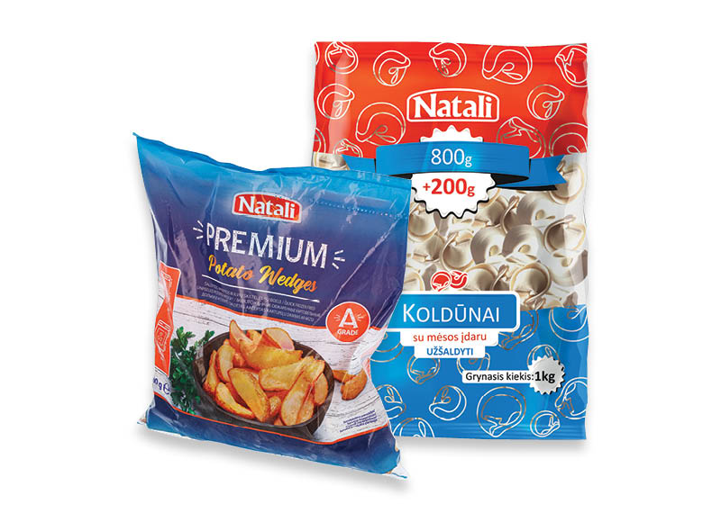 Šaldytai produkcijai NATALI
			, 
				 2 rūšių