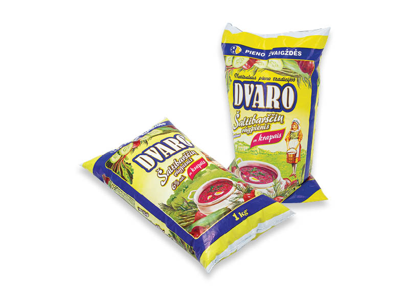 DVARO šaltibarščių rūgpienis
			, 
				 1 kg, 2 rūšių