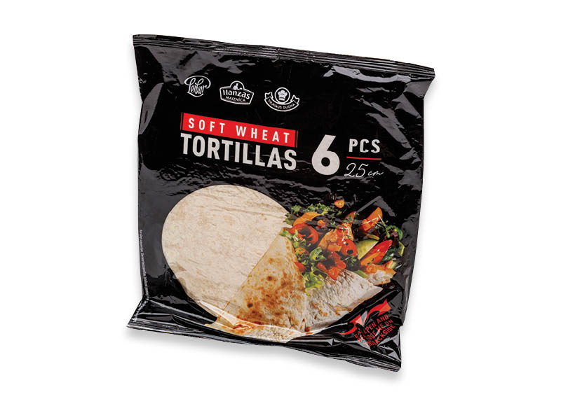 Kvietinės VILNIAUS DUONOS tortilijos
			, 
				 370 g, 5,11 Eur/kg
