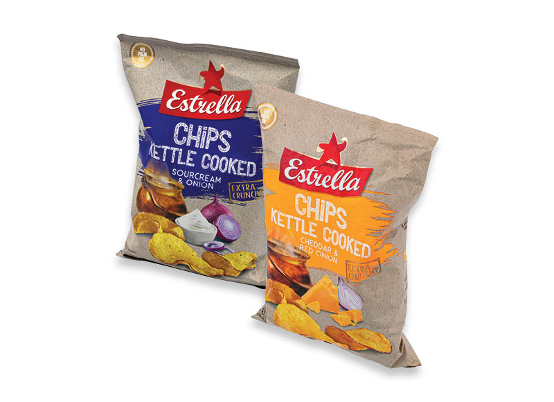 Bulvių traškučiai ESTRELLA KETTLE
,
120 g, 3 rūšių, 16,58 Eur/kg Bulvių traškučiai ESTRELLA KETTLE
,
120 g, 3 rūšių, 16,58 Eur/kg