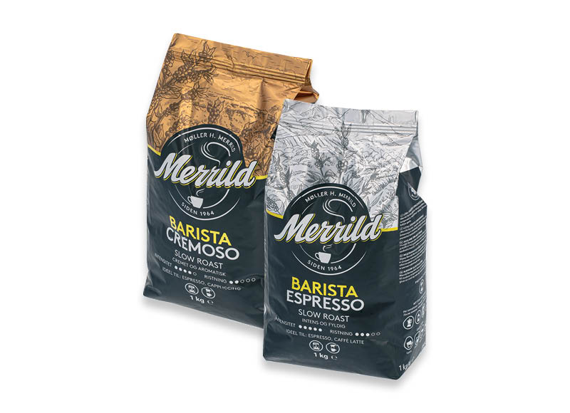 Kavos pupelės MERRILD BARISTA
			, 
				 1 kg, 2 rūšių