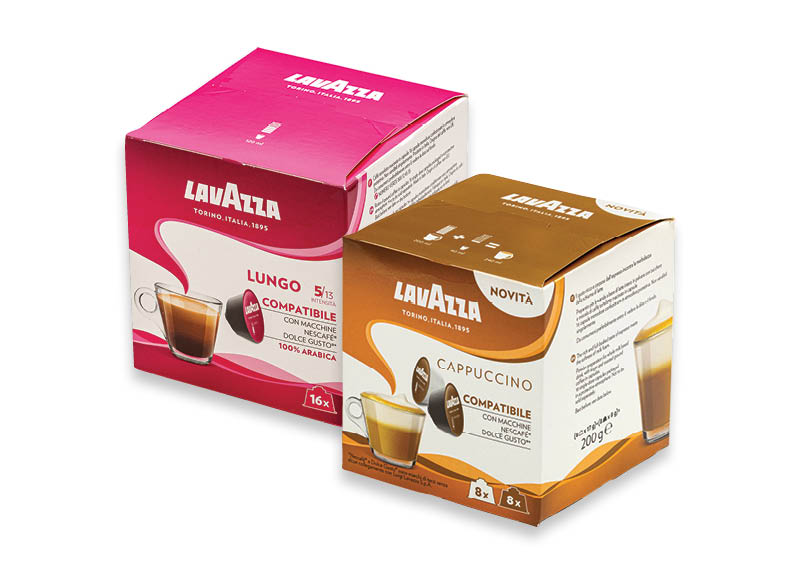 Kavos kapsulės LAVAZZA DOLCE GUSTO
			, 
				 4 rūšių. Ir IKI EXPRESS
