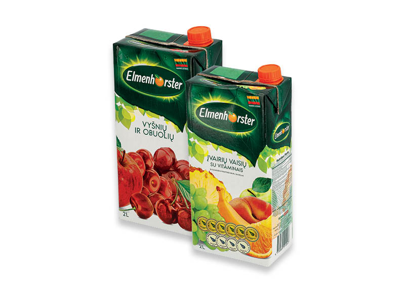 Sulčių gėrimas ELMENHORSTER
			, 
				 2 l, 2 rūšių, 0,80 Eur/l