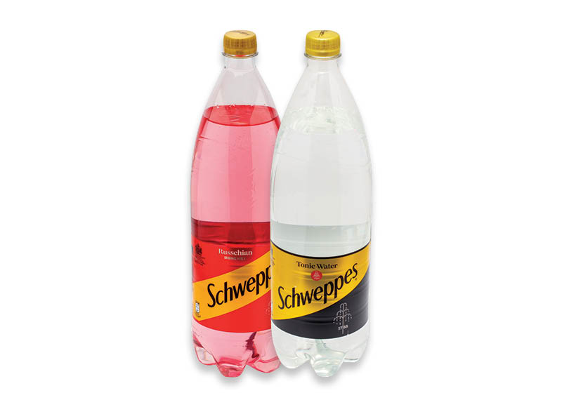 Gazuotas gėrimas SCHWEPPES
,
1,5 l, 2 rūšių, 0,99 Eur/l (taros užstato vertė į gėrimo kainą ). Ir IKI EXPRESS Gazuotas gėrimas SCHWEPPES
,
1,5 l, 2 rūšių, 0,99 Eur/l (taros užstato vertė į gėrimo kainą ). Ir IKI EXPRESS