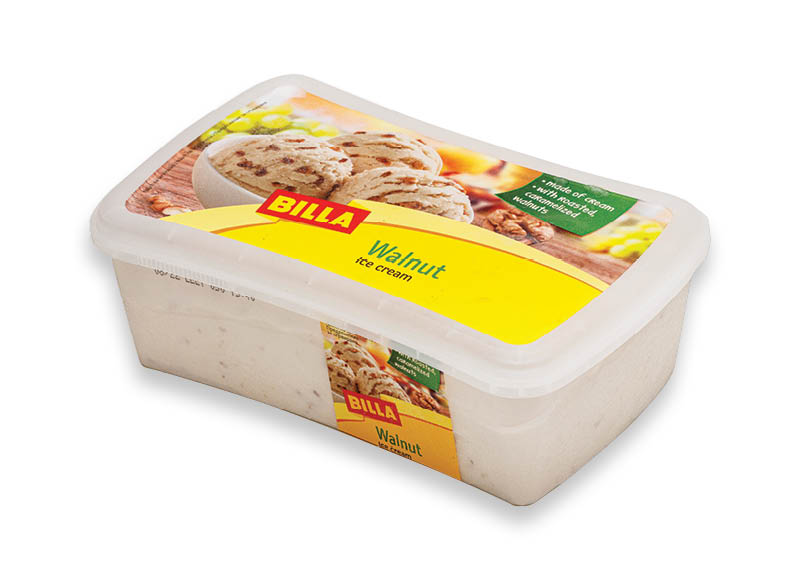 BILLA valgomieji ledai su grietinėle ir karamelizuotais skrudintais riešutais
			, 
				 1000 ml. Ir IKI EXPRESS