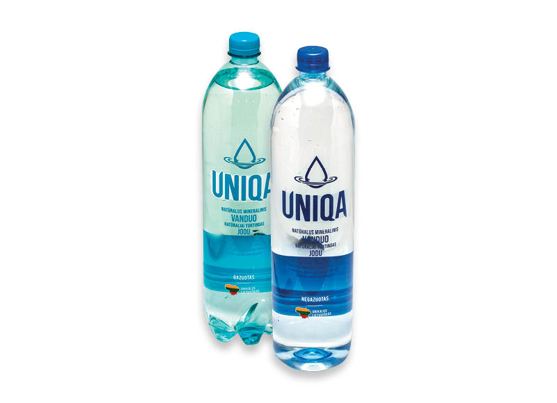 Natūralus mineralinis vanduo UNIQA
			, 
				 1,5 l, 2 rūšių, 0,39 Eur/l (taros užstato vertė į gėrimo kainą neįskaičiuota)